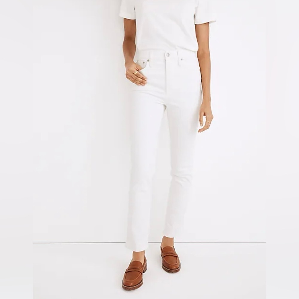 Madewell The Perfect Vintage White Jean Size 27